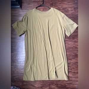 A new day above knee dress size large in a greenish brown color size large